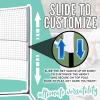 image:imageFranklin Sports Portable Adjustable Height 10ft Wide Net  for Badminton Kids Volleyball Pickleball  Tennis