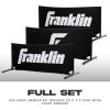 image:imageFranklin Sports Portable Pickleball Court Barriers  3 Court Dividers for Outdoor Pickleball Courts  5 x 2 Foot Easy Assemble Metal Barriers