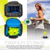 image:imageFranklin Sports Portable Pickleball Hopper Bag  Caddy  Pickleball Ball Retriever  Storage Bag  100 Ball Rolling Hopper Basket for Balls  Training Equipment  Accessory
