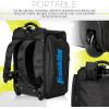 image:imageFranklin Sports Portable Pickleball Hopper Bag  Caddy  Pickleball Ball Retriever  Storage Bag  100 Ball Rolling Hopper Basket for Balls  Training Equipment  Accessory