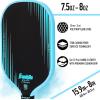 image:imageFranklin Sports Pro Pickleball Paddles  Signature Carbon Series T700 Carbon Fiber Surface  USA Pickleball USAPA Tournament Approved  13mm Polypropylene Core  PinkTraditional  Blue