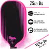 image:imageFranklin Sports Pro Pickleball Paddles  Signature Carbon Series T700 Carbon Fiber Surface  USA Pickleball USAPA Tournament Approved  13mm Polypropylene Core  PinkTraditional  Pink