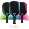 image:imageFranklin Sports Pro Pickleball Paddles  Signature Carbon Series T700 Carbon Fiber Surface  USA Pickleball USAPA Tournament Approved  13mm Polypropylene Core  PinkTraditional  Green