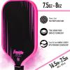 image:imageFranklin Sports Pro Pickleball Paddles  Signature Carbon Series T700 Carbon Fiber Surface  USA Pickleball USAPA Tournament Approved  13mm Polypropylene Core  PinkElongated  Pink