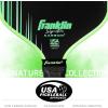image:imageFranklin Sports Pro Pickleball Paddles  Signature Carbon Series T700 Carbon Fiber Surface  USA Pickleball USAPA Tournament Approved  13mm Polypropylene Core  PinkElongated  Green