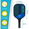 image:imageFranklin Sports Revel Aluminium Core Pickleball Paddle USAPA Approved NonSlip Grip Dual Plated Design Blue 340 Grams