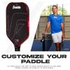 image:imageFranklin Sports Weight Tape for Pickleball Paddles  LeadFree Weighted Adhesive Tape  Customize Pickleball Paddle Weight  1 Roll Included  60 x 05 Inches