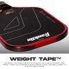 image:imageFranklin Sports Weight Tape for Pickleball Paddles  LeadFree Weighted Adhesive Tape  Customize Pickleball Paddle Weight  1 Roll Included  60 x 05 Inches