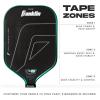 image:imageFranklin Sports Weight Tape for Pickleball Paddles  LeadFree Weighted Adhesive Tape  Customize Pickleball Paddle Weight  1 Roll Included  60 x 05 Inches