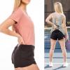 image:imageFranklin Sports Womens Athletic Shorts  Performance Workout Sports Shorts for Pickleball Tennis Biking Running  More  Spandex Blend with Pocket  Womens Medium  Black