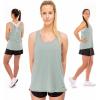 image:imageFranklin Sports Womens Womens Aloe Lattice Back Tank Top  Relaxed FitAloe