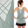 image:imageFranklin Sports Womens Womens Aloe Lattice Back Tank Top  Relaxed FitAloe