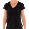 image:imageFranklin Sports Womens Womens Black Cross Back VNeck TShirt  Relaxed FitBlack