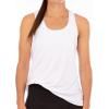 image:imageFranklin Sports Womens Womens White Lattice Back Tank Top  Relaxed FitWhite