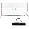 image:imageFranklin Sports Portable Adjustable Height 10ft Wide Net  for Badminton Kids Volleyball Pickleball  Tennis
