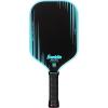 image:imageFranklin Sports Pro Pickleball Paddles  Signature Carbon Series T700 Carbon Fiber Surface  USA Pickleball USAPA Tournament Approved  13mm Polypropylene Core  PinkElongated  Blue