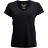 image:imageFranklin Sports Womens Womens Black Cross Back VNeck TShirt  Relaxed FitBlack