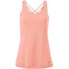 image:imageFranklin Sports Womens Womens Rose Gold Lattice Back Tank Top  Relaxed FitRose Gold