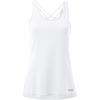 image:imageFranklin Sports Womens Womens White Lattice Back Tank Top  Relaxed FitWhite