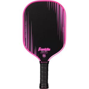 image:imageFranklin Sports Pro Pickleball Paddles  Signature Carbon Series T700 Carbon Fiber Surface  USA Pickleball USAPA Tournament Approved  13mm Polypropylene Core  PinkTraditional  Pink