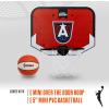 image:imageFranklin Sports WNBA Team Mini Over the Door Basketball Hoops  WNBA Fan Shop Mini Hoops for Bedroom  OfficeAtlanta Dream