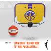 image:imageFranklin Sports WNBA Team Mini Over the Door Basketball Hoops  WNBA Fan Shop Mini Hoops for Bedroom  OfficeLos Angeles Sparks