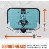 image:imageFranklin Sports WNBA Team Mini Over the Door Basketball Hoops  WNBA Fan Shop Mini Hoops for Bedroom  OfficeNY Liberty