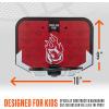 image:imageFranklin Sports WNBA Team Mini Over the Door Basketball Hoops  WNBA Fan Shop Mini Hoops for Bedroom  OfficePortland Fire