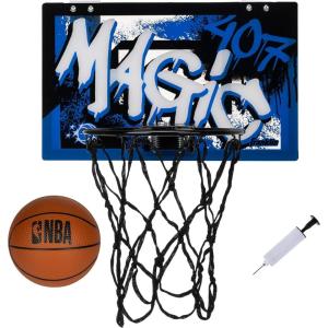 image:imageFranklin Sports NBA Orlando Magic Over The Door Basketball Hoop  Kids Indoor Hoop with Mini Basketball  NBA Fan Shop Toy for Bedroom  Office  Over The Door Set