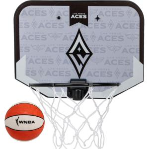 image:imageFranklin Sports WNBA Team Mini Over the Door Basketball Hoops  WNBA Fan Shop Mini Hoops for Bedroom  OfficeLas Vegas Aces
