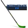 image:imageFranklin Sports Street Hockey Sticks  Ambush Junior Street Hockey Stick  Wood and Fiberglass Shaft  ABS Blade  One Piece Stick  46 52 58BlackGreen  Power