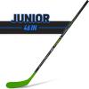 image:imageFranklin Sports Street Hockey Sticks  Ambush Junior Street Hockey Stick  Wood and Fiberglass Shaft  ABS Blade  One Piece Stick  46 52 58BlackGreen  Power