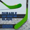 image:imageFranklin Sports Street Hockey Sticks  Ambush Junior Street Hockey Stick  Wood and Fiberglass Shaft  ABS Blade  One Piece Stick  46 52 58BlackGreen  Power
