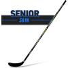 image:imageFranklin Sports Street Hockey Sticks  Ambush Junior Street Hockey Stick  Wood and Fiberglass Shaft  ABS Blade  One Piece Stick  46 52 58BlackYellow  Power