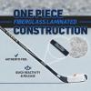 image:imageFranklin Sports Street Hockey Sticks  Ambush Junior Street Hockey Stick  Wood and Fiberglass Shaft  ABS Blade  One Piece Stick  46 52 58BlackYellow  Power