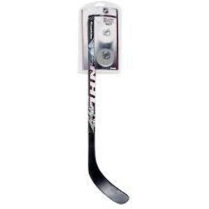 image:imageFranklin NHL Elite Hockey Stick amp Ball Set Mini Black Blue Green Yellow