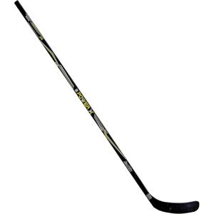 image:imageFranklin Sports Street Hockey Sticks  Ambush Junior Street Hockey Stick  Wood and Fiberglass Shaft  ABS Blade  One Piece Stick  46 52 58Black