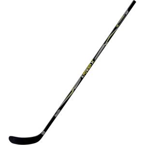 image:imageFranklin Sports Street Hockey Sticks  Ambush Junior Street Hockey Stick  Wood and Fiberglass Shaft  ABS Blade  One Piece Stick  46 52 58BlackYellow  Power