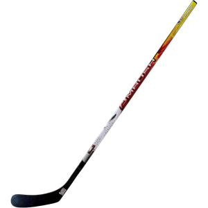 image:imageFranklin Sports Street Hockey Sticks  Ambush Junior Street Hockey Stick  Wood and Fiberglass Shaft  ABS Blade  One Piece Stick  46 52 58Multi  Ambush