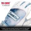 image:imageFranklin Sports Classic X Fast Pitch Batting GlovesWhiteBlue