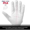 image:imageFranklin Sports USA Softball Womens Batting Gloves Fastpitch  Slowpitch Girls Gloves  Adult  Youth PairsChrome White  Fastpitch