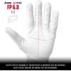image:imageFranklin Sports USA Softball Womens Batting Gloves Fastpitch  Slowpitch Girls Gloves  Adult  Youth PairsWhiteGold