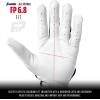 image:imageFranklin Sports USA Softball Womens Batting Gloves Fastpitch  Slowpitch Girls Gloves  Adult  Youth PairsWhiteNavyRed