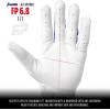 image:imageFranklin Sports USA Softball Womens Batting Gloves Fastpitch  Slowpitch Girls Gloves  Adult  Youth PairsWhiteRoyal
