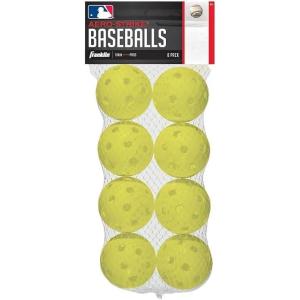 image:imageFranklin MLB Plastic Baseballs 8 Count Yellow White