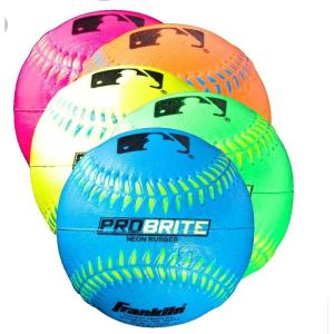 image:imageFranklin MLB Rubber Sponge Pdq Neon Probrite TBall 12 Pack