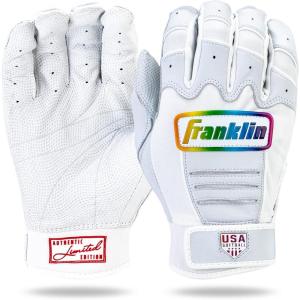 image:imageFranklin Sports USA Softball Womens Batting Gloves Fastpitch  Slowpitch Girls Gloves  Adult  Youth PairsAura