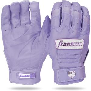 image:imageFranklin Sports USA Softball Womens Batting Gloves Fastpitch  Slowpitch Girls Gloves  Adult  Youth PairsLilac