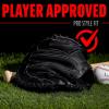 image:imageFranklin Sports CTZ5000 Baseball Gloves  Adult  Youth Fielding Gloves  Catchers Mitts  Multiple Styles  ColorsBlack Chrome