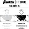 image:imageFranklin Sports CTZ5000 Baseball Gloves  Adult  Youth Fielding Gloves  Catchers Mitts  Multiple Styles  ColorsBlack Chrome